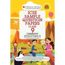 Oswaal ICSE Sample Question Papers Class 9 Chemistry Book |